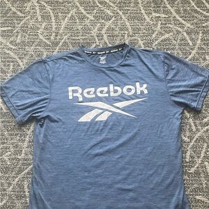 Reebok Men's Heathered Blue Tee